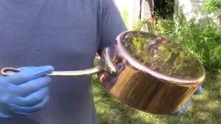 How to Clean and Polish a Copper Pot to Mirror Finish