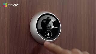 EZVIZ DP2C -  wire-free peephole doorbelldoorviewer