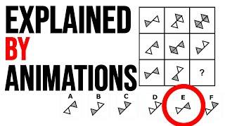 Explaining the Mensa Norway IQ Test Through Animations 145+ IQ Answers