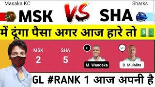 MSK vs SHA Dream11 Team Kabaddi MSK vs SHA Kabaddi Dream11 MSK vs SHA Dream11 Prediction Team