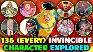 135 Every Invincible Characters - Backstories Explored - A Mega Video Presentation