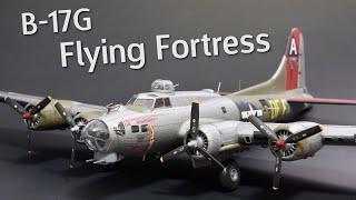 Building the Revell B-17G Flying Fortress in 172 Scale - Plastic Model Kit Build & Review
