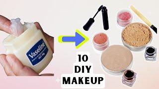 10 Natural Homemade MAKEUP PRODUCTS  Easy MAKEUP Recipe ideas for DIY Cosmetics Makeup Hacks