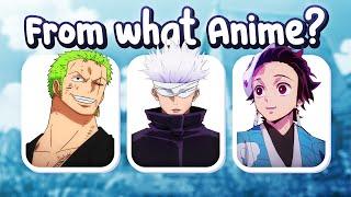 Can you guess the Anime by its Character in 3 Seconds? 100 Anime Anime Quiz