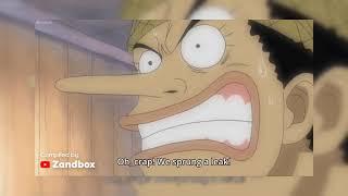 Luffy plugs a leak