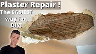 PLASTER REPAIR The fastest strongest easiest way