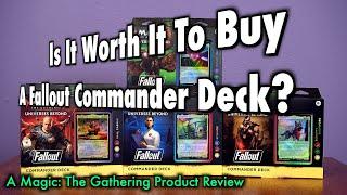 Is It Worth It To Buy A Fallout Commander Deck? A Magic The Gathering Product Review