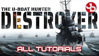 DESTROYER The U-Boat Hunter Full Tutorials PC Gameplay 4K 60fps