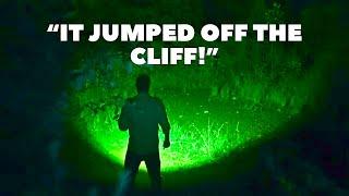 We Chased Bigfoot Off Of A Cliff