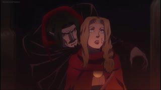 Castlevania Netflix Lisa meets Dracula 13