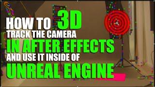 How To 3d track in After Effects and Import it into Unreal Engine #unrealengine5  #aftereffects