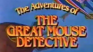 The Great Mouse Detective re-release commercial 1992