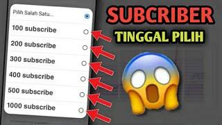 GRATIS BISA NAMBAH SEPUASNYA  CARA MENAMBAH SUBSCRIBER YOUTUBE GRATIS 2023