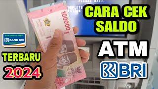 Cara Cek Saldo Di ATM BRI Terbaru 2024