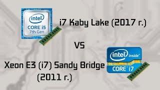 intel Sandy Bridge vs Kaby Lake v.1.1