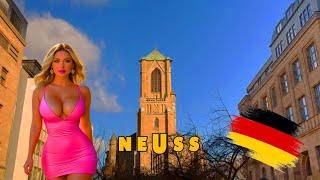 Walking Tour in Neuss Germany A Beautiful German City  Full Tour - 4K 60fps