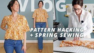 I hacked one of my patterns to make this Emerson Fry inspired peasant blouse  DIY Isla Top Dupe