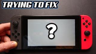 eBay Nintendo Switch with Mysterious Fault - Trying to Fix