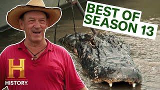 Swamp People OUT OF CONTROL GATOR BRAWLS *TOP MOMENTS OF SEASON 13*