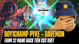 BOY1CHAMP PYKE SỐ 1 BẮC MỸ DAVEMON FARM 32 MẠNG HACK TIỀN SIÊU ẢO TẠI SEVER HÀN