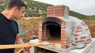 How to Make a Simple And Beautiful Pizza Oven  Building a Wooden House