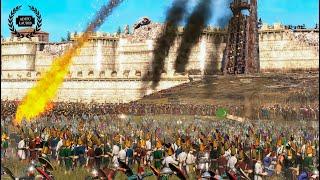 Siege of Constantinople  Ottoman Empire vs Romans - Epic Cinematic Total War Battle