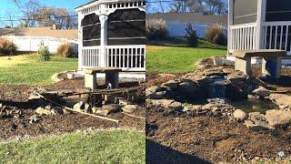 Preformed Pond Liner Conversion