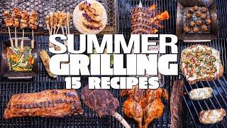 15 MUST-MAKE GRILLING RECIPES FOR THE SUMMER WE GOT A LITTLE CRAZY...  SAM THE COOKING GUY