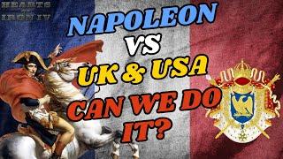 Napoleonic France Can We Defeat The UK & The USA Together?  HOI4 Country Guides