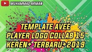 template avee player logo collab 15 keren + terbaru+2019