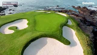 2023 U.S. Womens Open Flyovers of Pebble Beach Golf Links