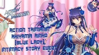 Action Taimanin Akiyama Rinko Blue Lady Intimacy Story Event