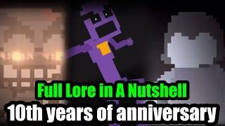 Full FNAF Lore in a Nutshell 10th YEARS OF ANNIVERSARY SPECIAL