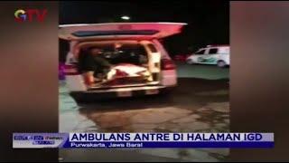 IGD Penuh Ambulans di RSUD Bayu Asih Purwakarta Antre - BIM 2906