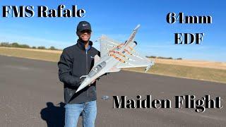 *Maiden Flight* - FMS Rafale 64mm RC EDF Jet