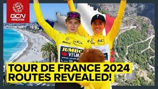 Gravel Alpe D’Huez & A Final-Day Time Trial  Tour De France 2024 Routes