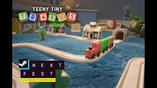 Teeny Tiny Trains Demo Live Gameplay & Q&A  Steam Next Fest June 2024