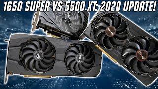 GTX 1650 Super vs RX 5500 XT 1080p Gaming in 2020