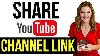 How to Copy Your YouTube Channel Link URL on Phone  Share your YouTube Channel Link 2022 EFFECTIVE