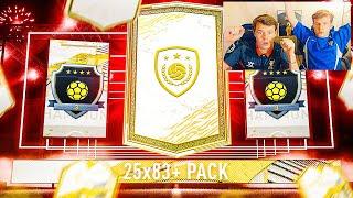 OMG OUR 25x 83+ PACK & ELITE FUT CHAMPIONS REWARDS FIFA 21 Pack Opening RTG