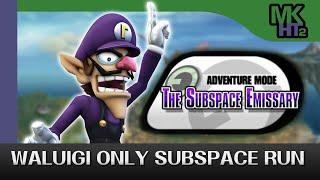 Waluigi Only Subspace Emissary Run - Super Smash Bros. Brawl