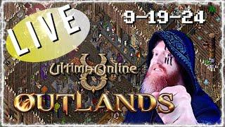 9-19-24 ULTIMA ONLINE  LIVESTREAM  UO Outlands BEST MMORPG 2024