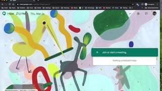 How to Set Up Google Hangouts Meet