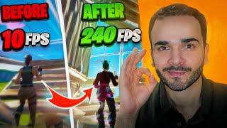 اجرای فورتنایت روی کامپیوتر های ضعیف  افزایش اف پی اس در فورتنایت