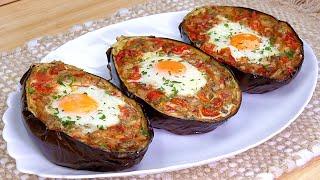 Eggplants with eggs taste better than meat I could eat this my whole life