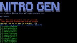 Tuto  Comment Coder un Générateur de Nitro Discord en Python en moins de 5 minutes