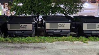 New Tesla Cybertrucks vandalized with anti-Musk message in Fort Lauderdale