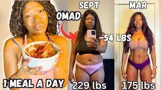 LOSING WEIGHT WITHOUT CALORIE COUNTING  231 intermittent fasting aka 1 Meal A Day OMAD