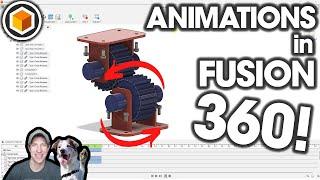 Getting Started with Fusion 360 Part 7 - Creating ANIMATIONS