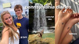 trip to pennsylvania VLOG - visiting my brother for the week